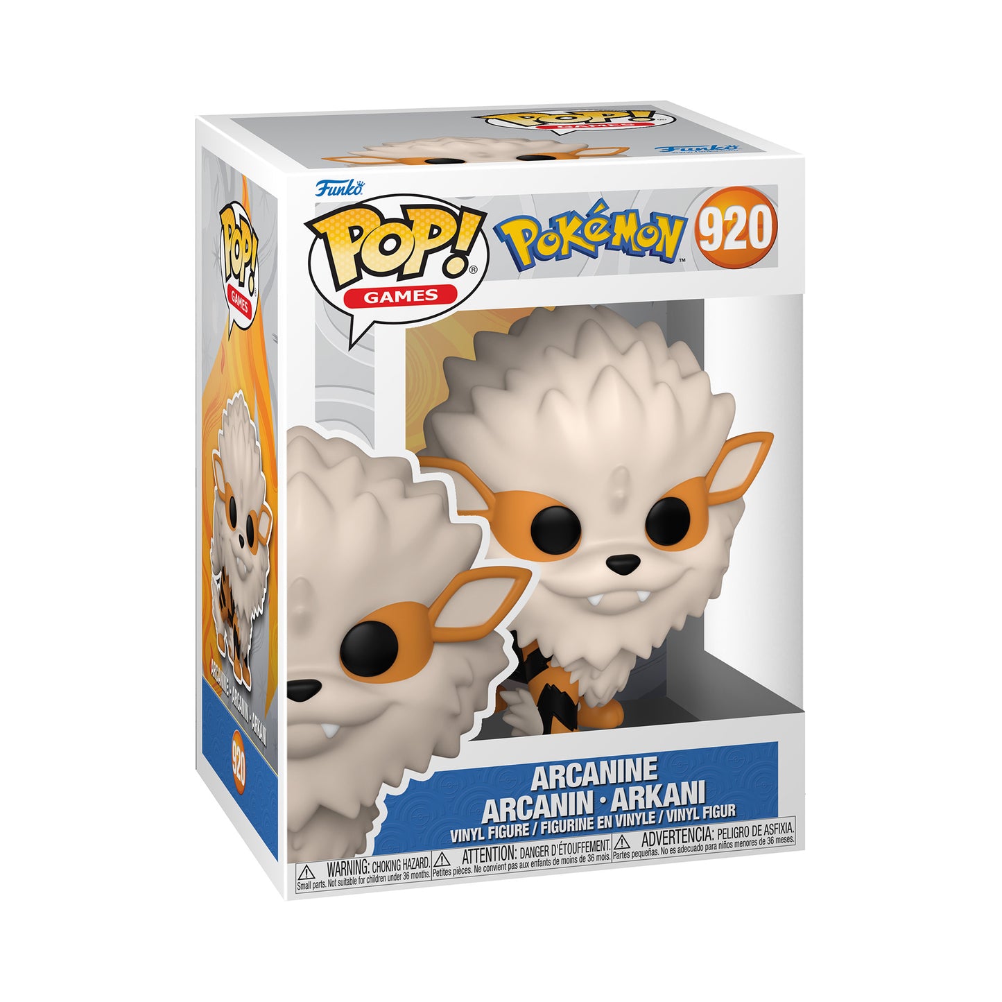 Funko POP Games: Pokemon- Arcanine(EMEA)