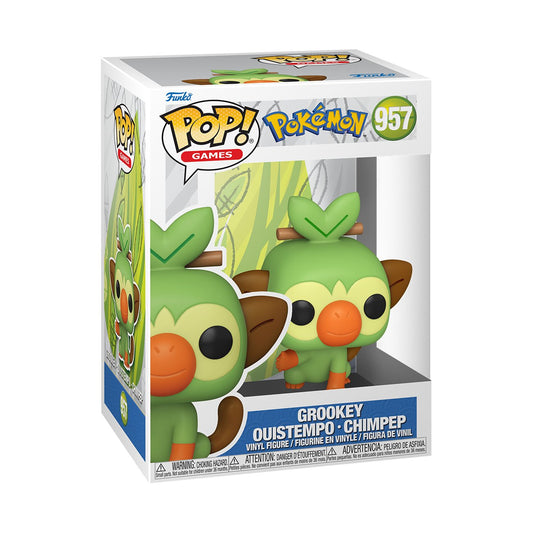 Funko POP Games: Pokemon S14 - Grookey(EMEA)