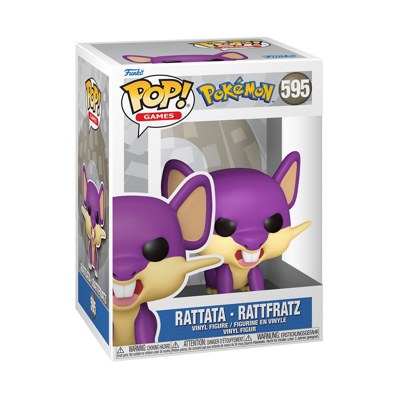 Funko POP Games: Pokemon- Rattata(EMEA)