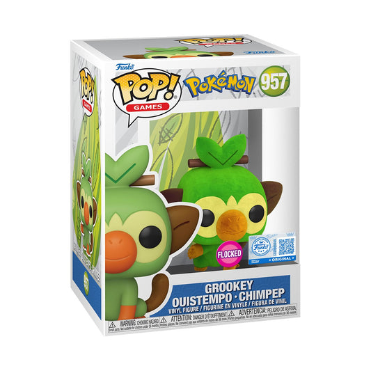 Funko POP Games: Pokemon- Grookey(FL)(EMEA)