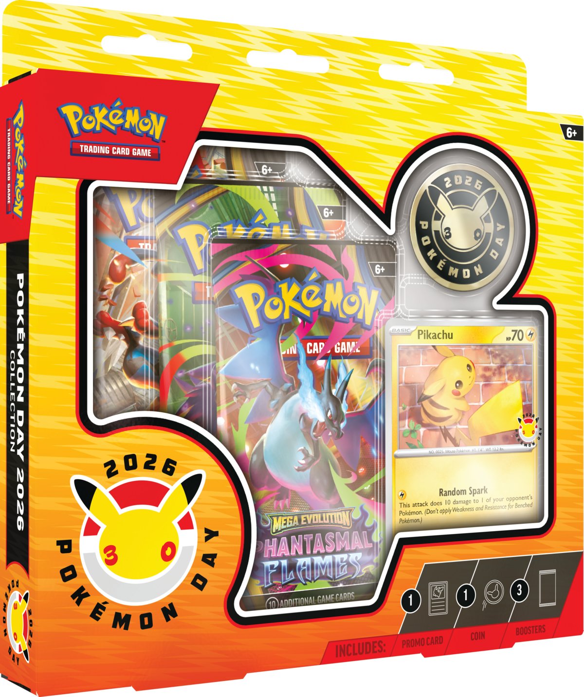 Hlavní Výhra - Pokémon TCG: Pokémon Day 2026 Collection - Rip & Ship