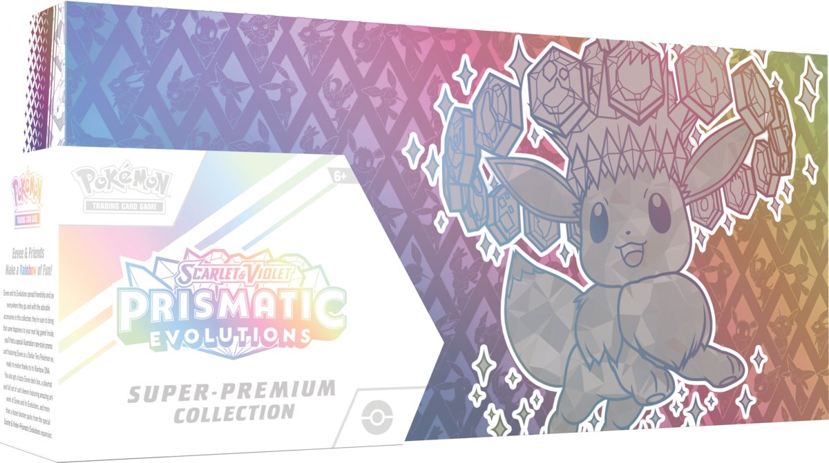 Pokémon TCG: SV8.5 Prismatic Evolutions - Super-Premium Collection