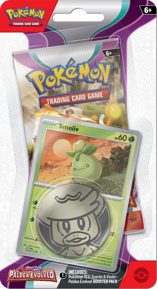 Pokémon TCG: SV02 Paldea Evolved - Checklane Blister