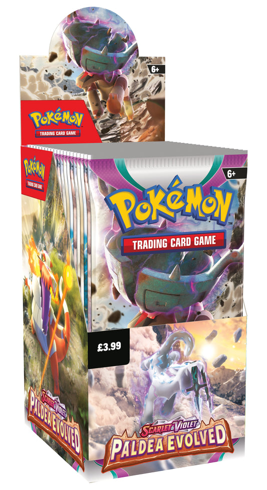 Pokémon TCG: SV02 Paldea Evolved - Kiosk Booster