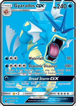 Gyarados GX - Crimson Invasion (Ultra Rare) [CIN-101]