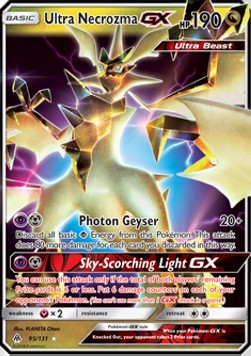 Ultra Necrozma GX - Forbidden Light (Ultra Rare) [FLI-95]