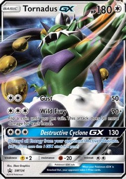 Tornadus GX - SM Black Star Promos (Promo) [SM-134]