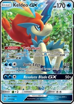 Keldeo GX - Unified Minds (Ultra Rare) [UNM-47]