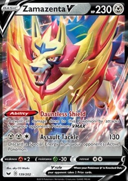 Zamazenta V - Sword & Shield (Ultra Rare) [SSH-139]