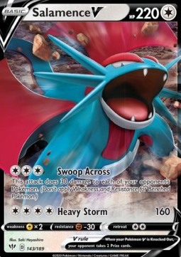 Salamence V - Darkness Ablaze (Ultra Rare) [DAA-143]