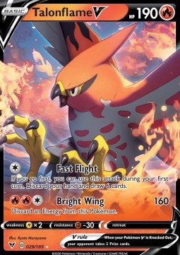 Talonflame V - Vivid Voltage (Ultra Rare) [VIV-29]