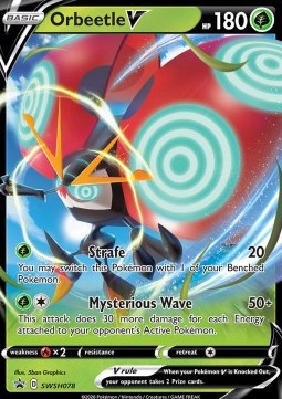 Orbeetle V - SWSH Black Star Promos (Promo) [SWSH-078]