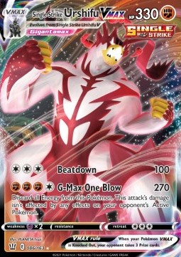 Single Strike Urshifu VMAX - Battle Styles (Ultra Rare) [BST-86]