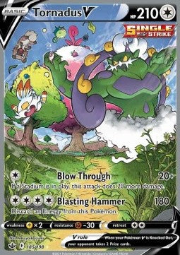 Tornadus V - Chilling Reign (Ultra Rare) [CRE-185]