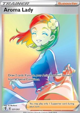 Aroma Lady - Evolving Skies (Secret Rare) [EVS-221]