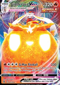 Cinderace VMAX - Fusion Strike (Ultra Rare) [FST-045]