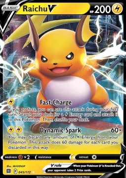 Raichu V - Brilliant Stars (Ultra Rare) [BRS-045]