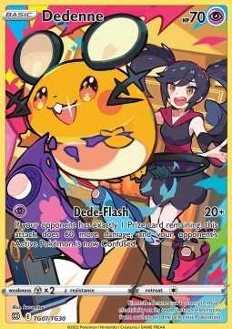 Dedenne - Brilliant Stars (Holo Rare) [BRS-TG07]