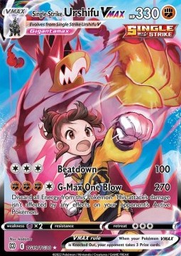 Single Strike Urshifu VMAX - Brilliant Stars (Ultra Rare) [BRS-TG19]