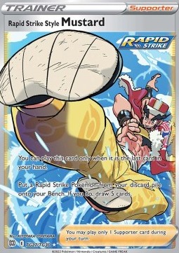 Rapid Strike Style Mustard - Brilliant Stars (Ultra Rare) [BRS-TG27]