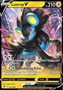Luxray V - Astral Radiance (Ultra Rare) [ASR-050]