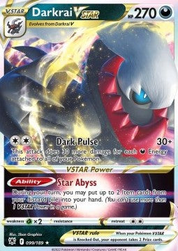 Darkrai VSTAR - Astral Radiance (Ultra Rare) [ASR-099]