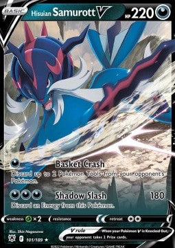 Hisuian Samurott V - Astral Radiance (Ultra Rare) [ASR-101]