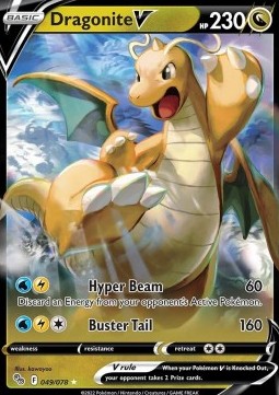 Dragonite V - Pokémon GO (Ultra Rare) [PGO-049]