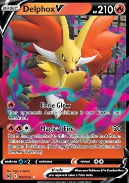 Delphox V - Lost Origin (Ultra Rare) [LOR-027]