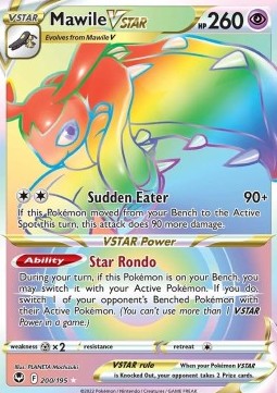 Mawile VSTAR - Silver Tempest (Secret Rare) [SIT-200]