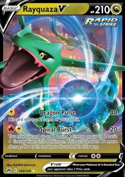 Rayquaza V - Crown Zenith (Ultra Rare) [CRZ-100]