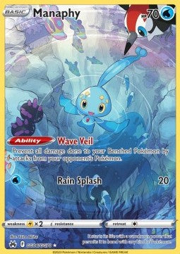 Manaphy - Crown Zenith (Holo Rare) [CRZ-GG06]