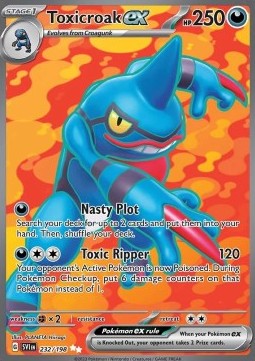 Toxicroak ex - Scarlet & Violet (Ultra Rare) [SVI-232]