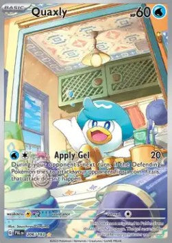 Quaxly - Paldea Evolved (Illustration Rare) [PAL-206]