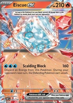 Eiscue ex - Obsidian Flames (Double Rare) [OBF-042]