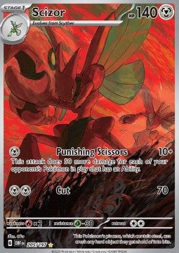 Scizor - Obsidian Flames (Illustration Rare) [OBF-205]
