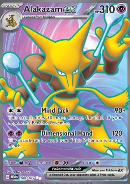 Alakazam ex - 151 (Ultra Rare) [MEW-188]