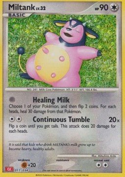 Miltank Lv.32 - Pokémon Trading Card Game Classic: Charizard & Ho-Oh ex Deck (Fixed) [CLC-017]