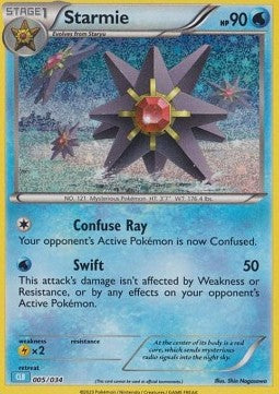 Starmie - Pokémon Trading Card Game Classic: Blastoise & Suicune ex Deck (Fixed) [CLB-005]