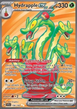 Hydrapple ex - Stellar Crown (Ultra Rare) [SCR-156]