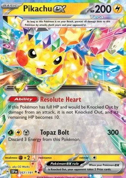 Pikachu ex - Surging Sparks (Double Rare) [SSP-057]