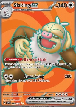 Slaking ex - Surging Sparks (Ultra Rare) [SSP-227]