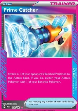 Prime Catcher - Prismatic Evolutions (ACE Rare) [PRE-119]