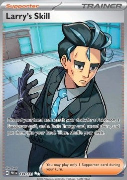 Larry's Skill - Prismatic Evolutions (Ultra Rare) [PRE-139]