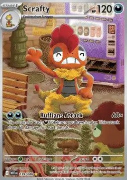 Scrafty - White Flare (Illustration Rare) [WHT-139]