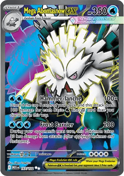 Mega Abomasnow ex - Mega Evolution (Ultra Rare) [MEG-157]