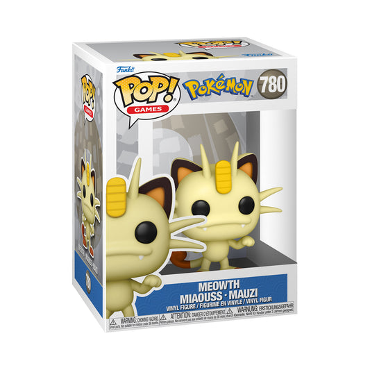 Funko POP Games: Pokemon- Meowth(EMEA)